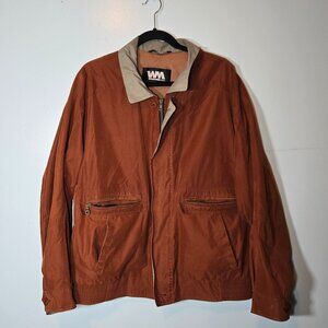 Men's Rust Bomber Jacket